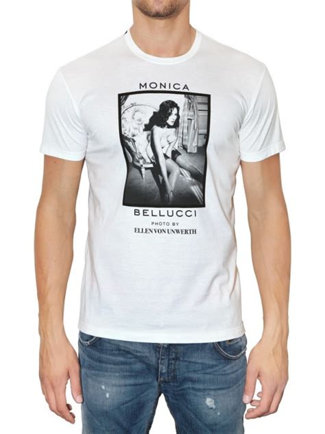 RARE Dolce&Gabbana Monica Bellucci Graphic T Shirt Mens S .